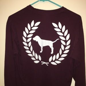 long sleeve maroon t shirt🤩